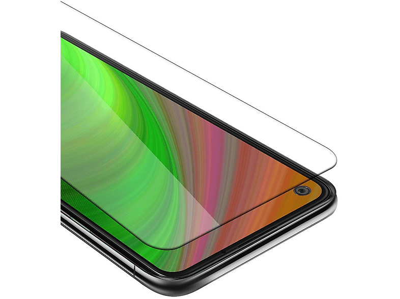 Cadorabo Pellicola Protettiva copertura completa compatibile con Vivo Nex 3 in TRASPARENTE con NERO - Vetro di protezione del display (Tempered) con durezza 9H con compatibilità 3D touch