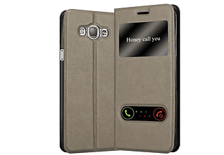 carcasa de móvil Funda libro para Móvil - Carcasa protección resistente de estilo libro;CADORABO, Samsung, Galaxy A8 2015, 80 piedra