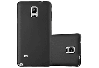 carcasa de móvil Funda rígida para móvil de plástico duro – Carcasa Hard Cover protección;CADORABO, Samsung, Galaxy NOTE 4, metal negro
