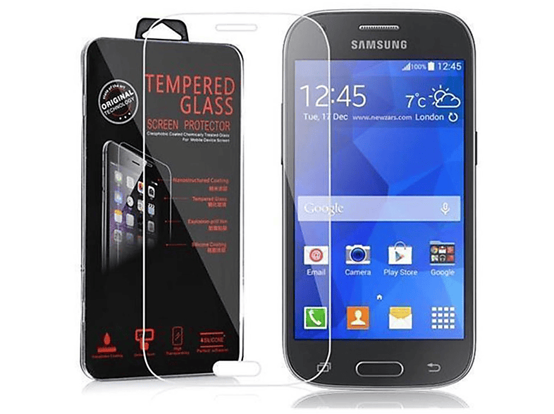 Protector De Pantalla Protector De Pantalla De Vidrio Templado Cadorabo Samsung Galaxy Ace 8678