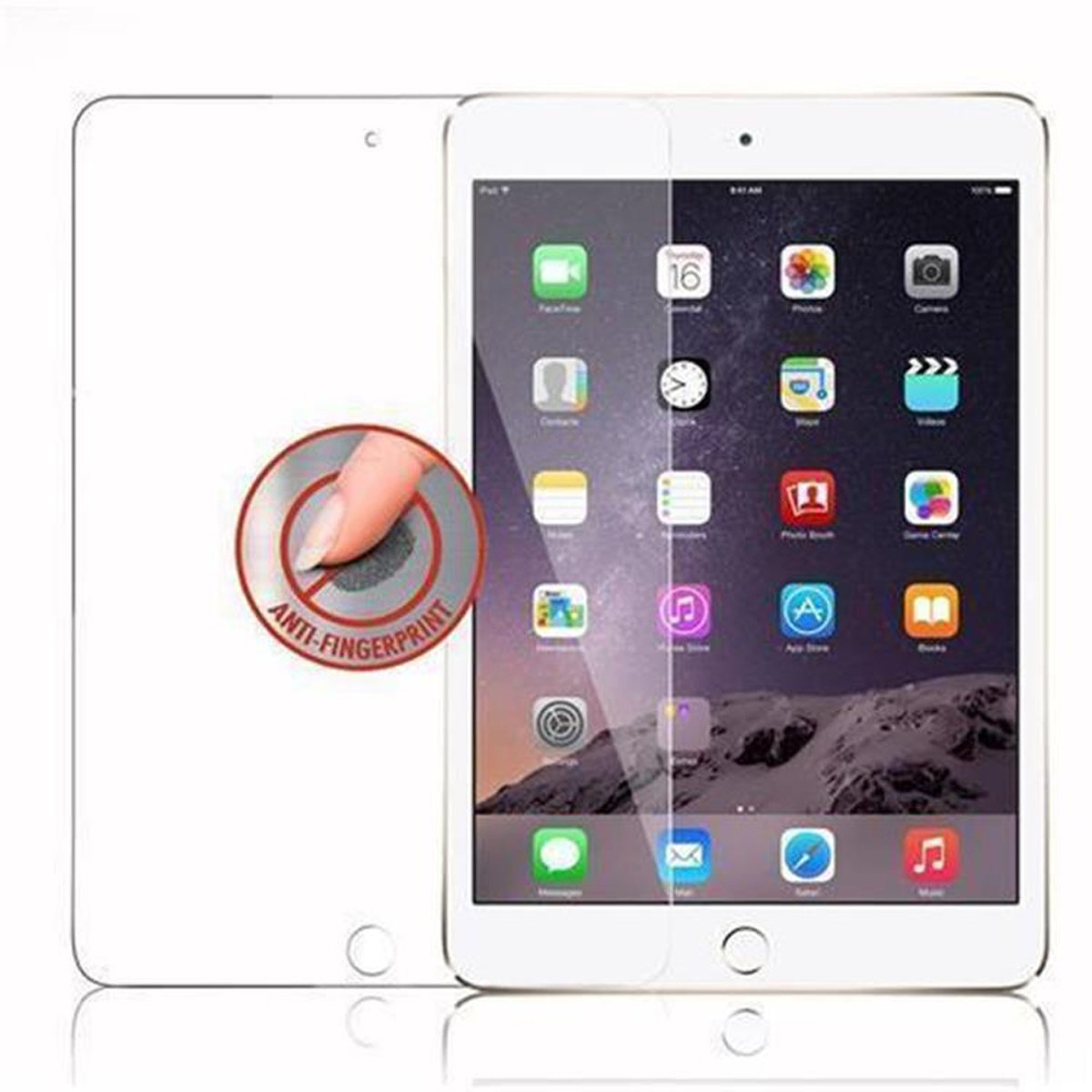 CADORABO Schutzglas Tablet Schutzfolie(für Apple iPad MINI Zoll)) 4 (7.9