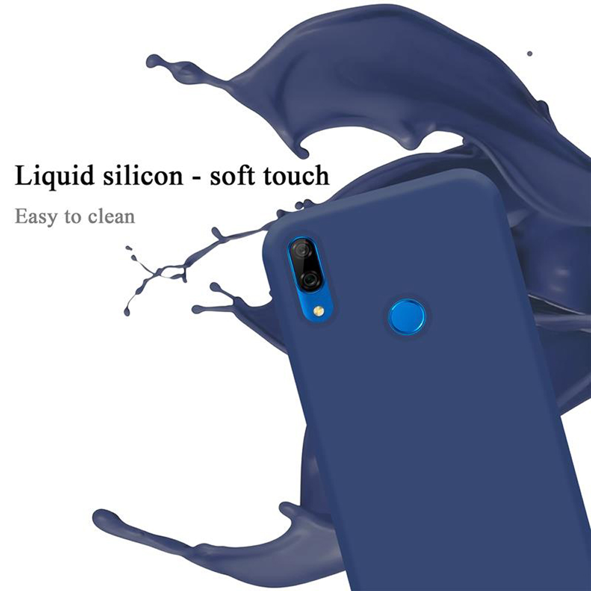 LIQUID CADORABO Liquid Enjoy BLAU 2019 SMART PLUS, / Style, / PRIME P Z Backcover, 10 Y9 im Huawei, Hülle Silicone Case