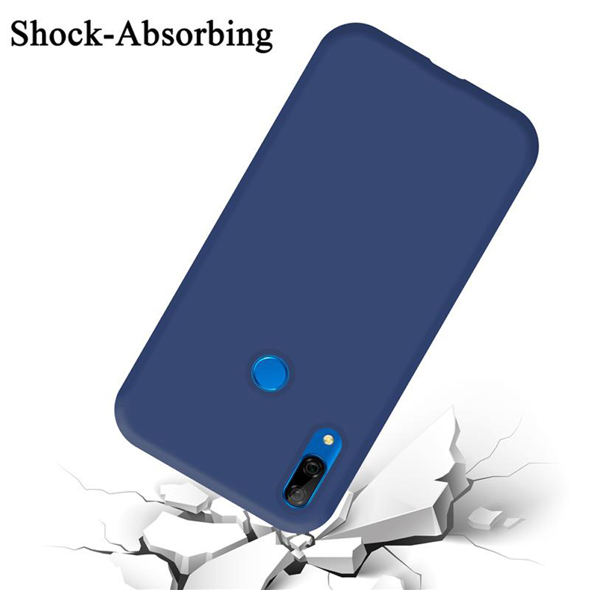 LIQUID CADORABO Liquid Enjoy BLAU 2019 SMART PLUS, / Style, / PRIME P Z Backcover, 10 Y9 im Huawei, Hülle Silicone Case