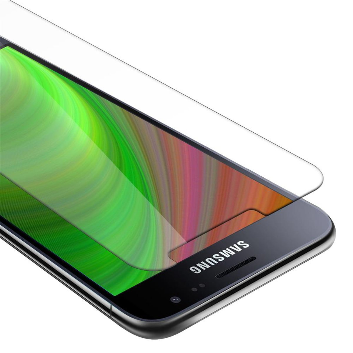 CADORABO Schutzglas Tempered Glas Schutzfolie(für 2015) J3 Samsung Galaxy