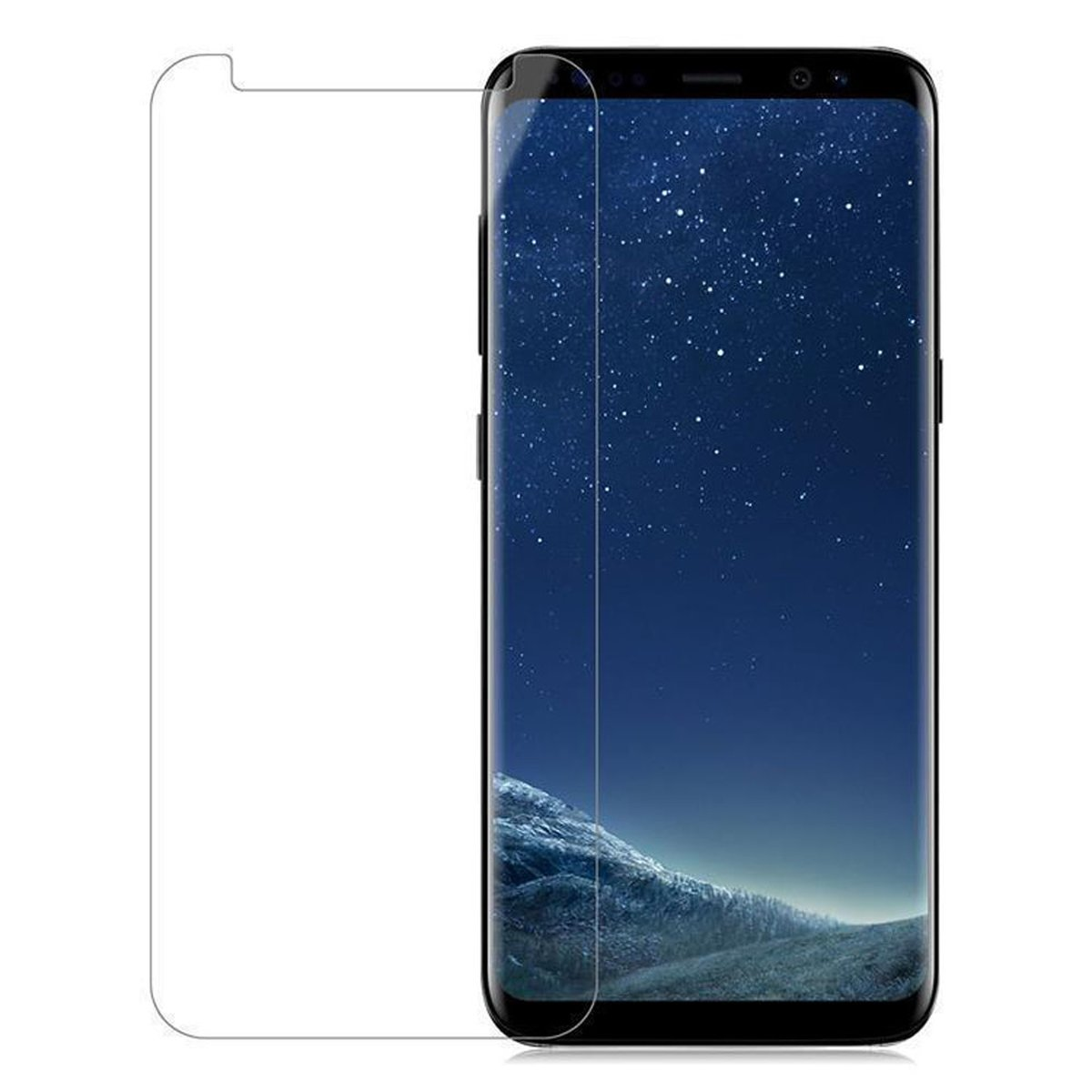CADORABO Schutzglas Tempered Schutzfolie(für S8) Samsung Glas Galaxy