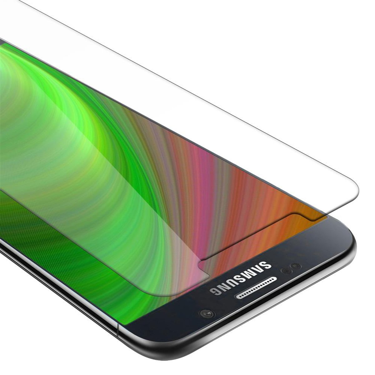 CADORABO Schutzglas Schutzfolie(für Glas NOTE Samsung Tempered 5) Galaxy