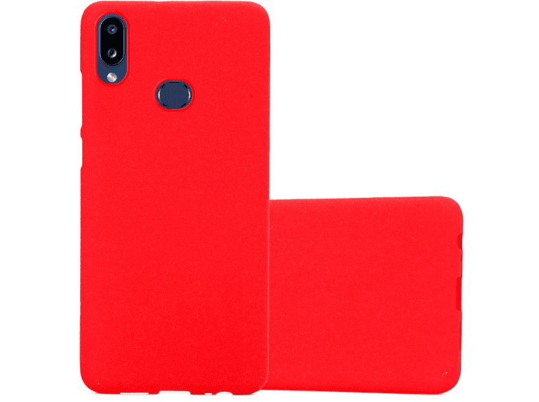 CADORABO / ROT FROST Samsung, Schutzhülle, Backcover, A10s TPU Frosted Galaxy M01s,
