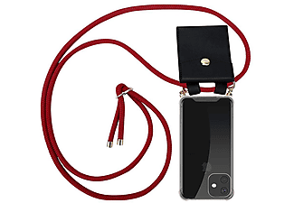 carcasa de móvil  - Funda flexible para móvil - Carcasa de TPU Silicona ultrafina CADORABO, Apple, iPhone 11 (XI), rojo rubí