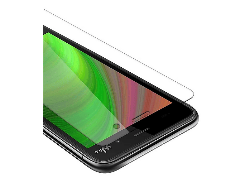 Cadorabo Vidrio templado compatible con WIKO Y80 en TRANSPARENCIA
