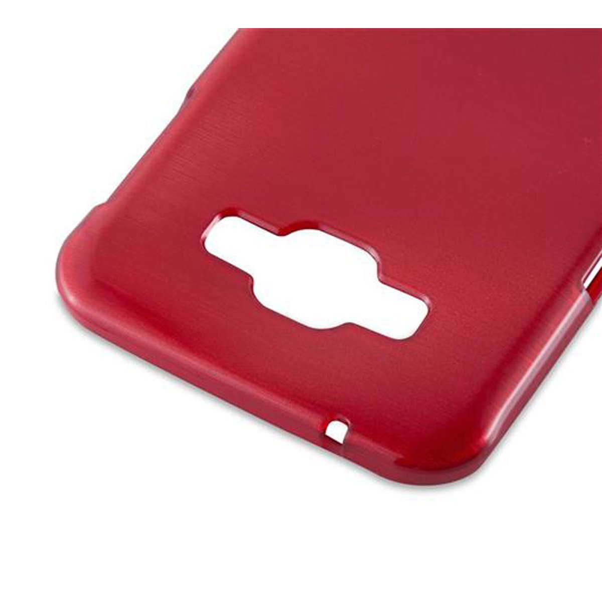 TPU CADORABO Brushed Backcover, Samsung, Hülle, ROT A8 Galaxy 2015,