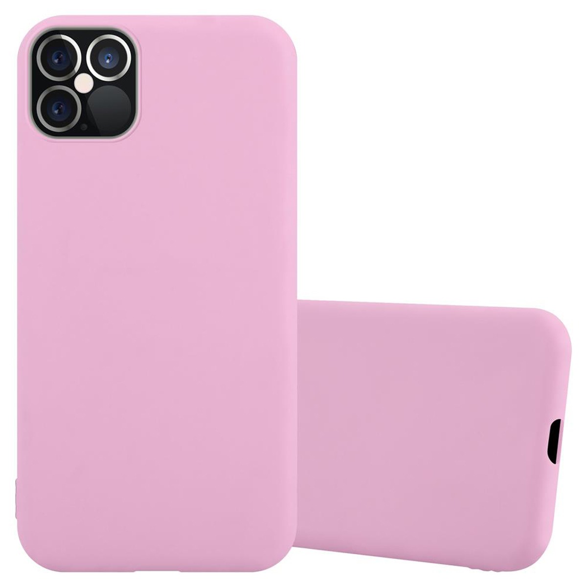 ROSA PRO, 12 im TPU Backcover, Style, CADORABO Candy Apple, Hülle 12 CANDY / iPhone