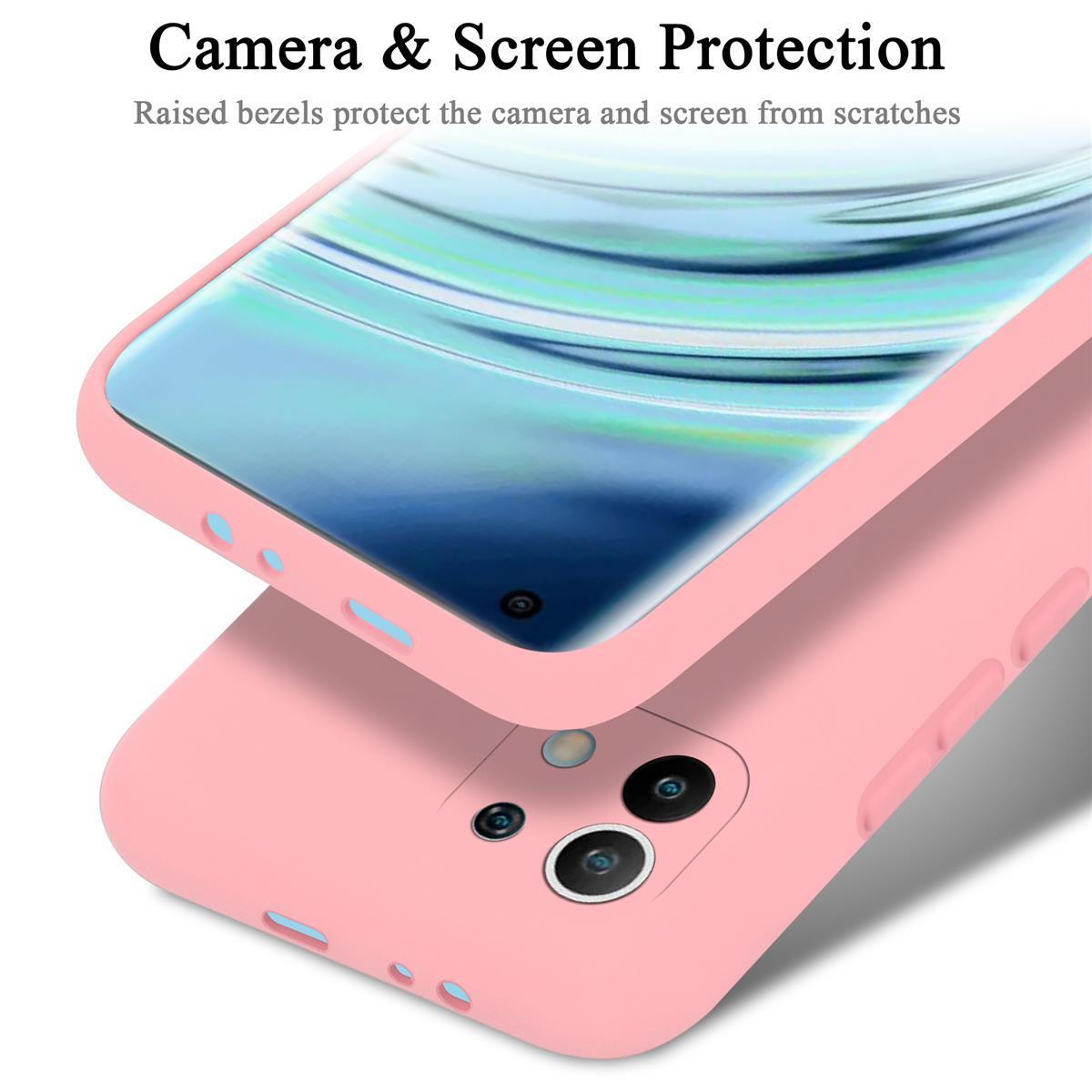 Silicone Mi Backcover, LIQUID Hülle Style, im 11 CADORABO 5G, Liquid Case PINK Xiaomi,