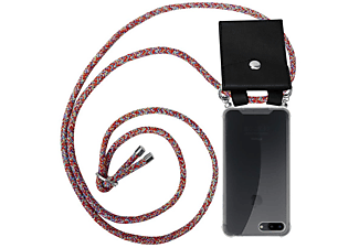 carcasa de móvil  - Funda flexible para móvil - Carcasa de TPU Silicona ultrafina CADORABO, Apple, iPhone 8 PLUS / 7 PLUS / 7S PLUS, rojo azul blanco
