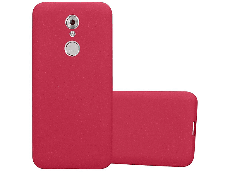 CADORABO TPU Frosted Schutzhülle, Backcover, ZTE, Axon 7 MINI, FROST ROT
