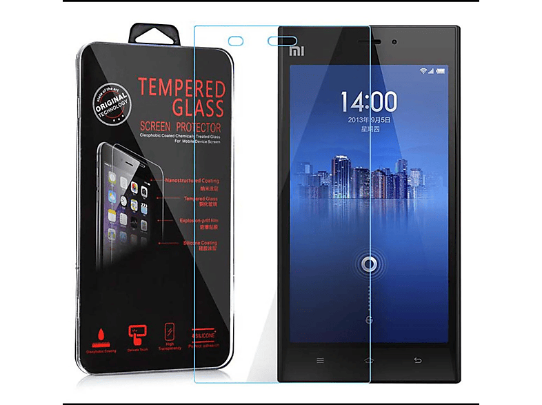 Película Protectora Protector De Pantalla De Vidrio Templado Tempered Glass Cadorabo Xiaomi 7849