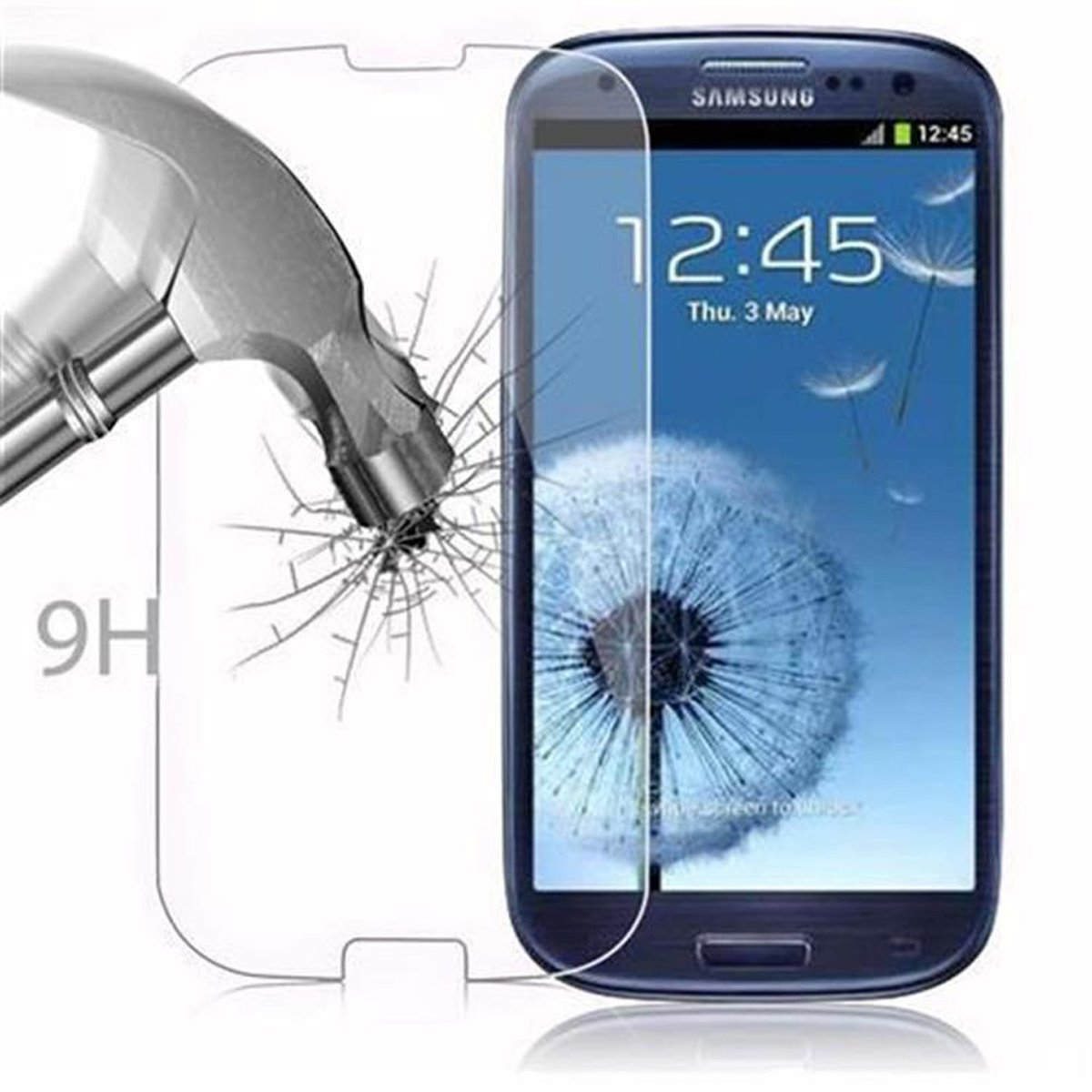 CADORABO Schutzglas Tempered Glas Schutzfolie(für S3 S3 Galaxy NEO) Samsung 