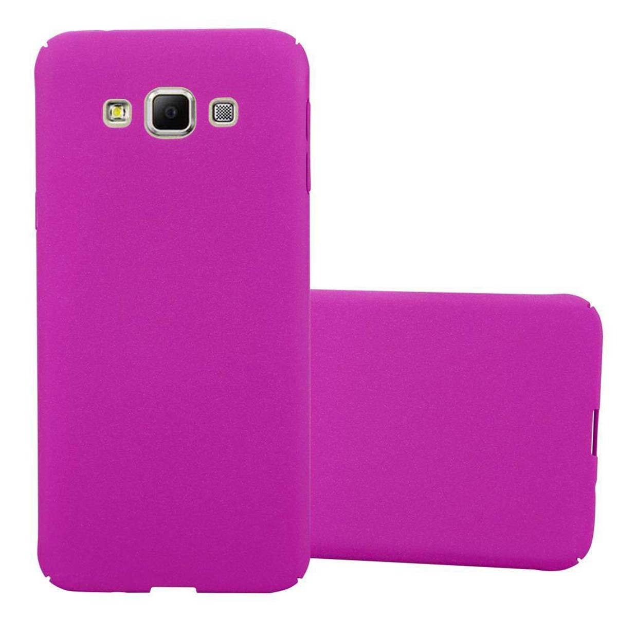 Galaxy CADORABO Samsung, PINK A7 Hülle im Case Style, Hard 2015, Frosty FROSTY Backcover,