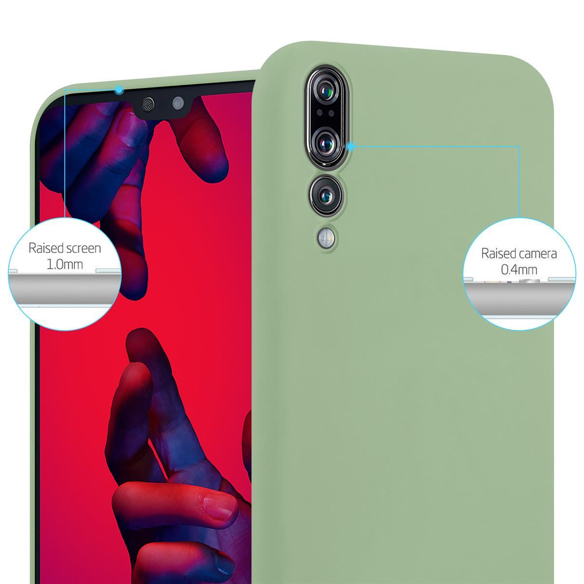 Candy PLUS, / GRÜN PRO Huawei, TPU CADORABO P20 Backcover, Hülle CANDY Style, P20 im PASTELL