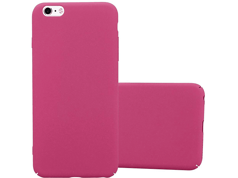 CADORABO Hülle im Hard Case Frosty Style, Backcover, Apple, iPhone 6 PLUS / 6S PLUS, FROSTY PINK