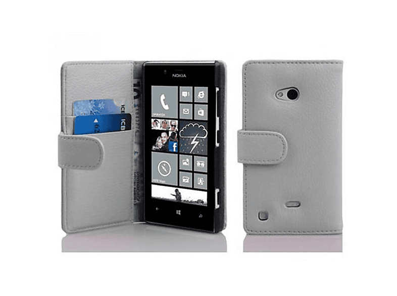 Cadorabo Funda Para Libro Compatible Con Nokia De 7.2 Pulgadas, Color Marrón Café, Con Cierre Magnético, Función De Soporte Y Ranura Para Tarjetas, Cartera Etui, Funda De Piel Sintética Con Tapa