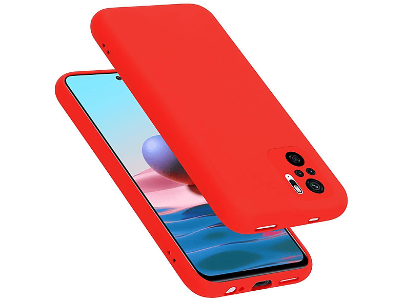 Hülle Für Redmi Note 10 4G / Note 10S – Bunt-klar, Kratzfest & Stoßdämpfend In Lila/blau