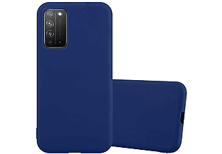 carcasa de móvil  - Funda flexible para móvil - Carcasa de TPU Silicona ultrafina CADORABO, Honor, X10, candy azul oscuro