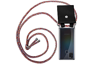carcasa de móvil  - Funda flexible para móvil - Carcasa de TPU Silicona ultrafina CADORABO, Samsung, Galaxy A21s, colorful parrot