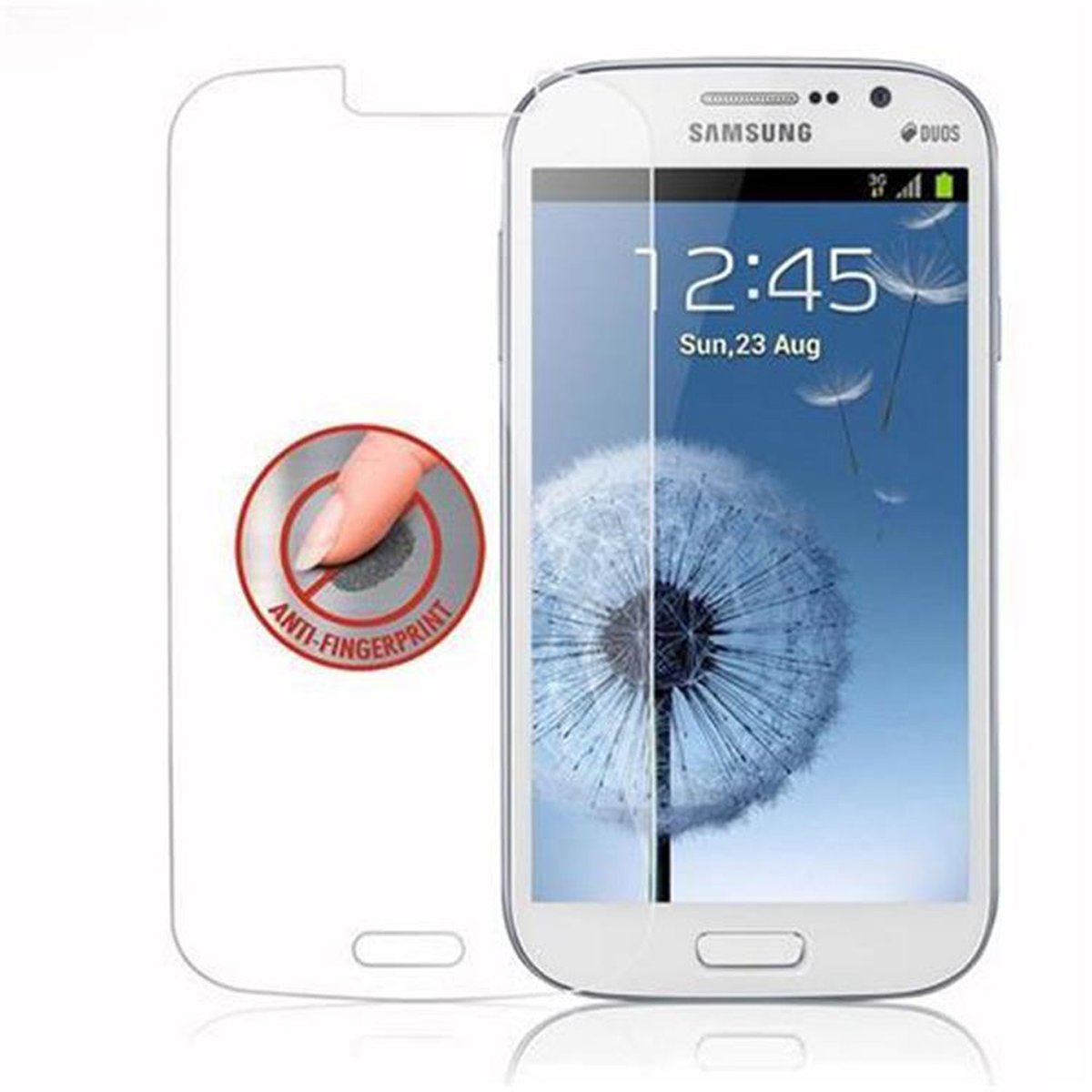 CADORABO NEO) Tempered DUOS / Schutzfolie(für Samsung Schutzglas Galaxy Glas GRAND GRAND