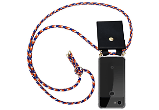carcasa de móvil Funda flexible para móvil - Carcasa de TPU Silicona ultrafina;CADORABO, Google, Pixel 3a XL, naranja azul blanco