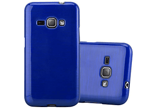 carcasa de móvil Funda flexible para móvil - Carcasa de TPU Silicona ultrafina;CADORABO, Samsung, Galaxy J1 2016, azul