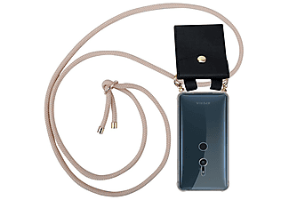 carcasa de móvil  - Funda flexible para móvil - Carcasa de TPU Silicona ultrafina CADORABO, Sony, Xperia XZ2, oro rosa perlado