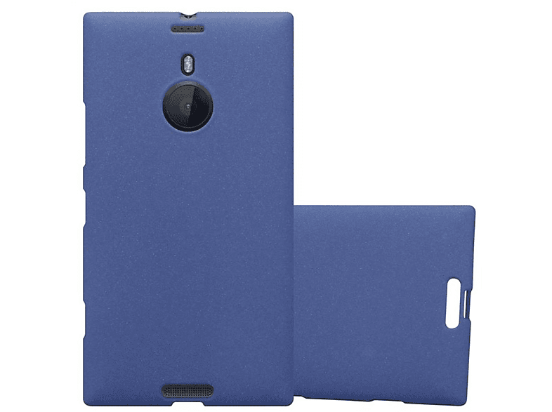 1520, Frosted Nokia, CADORABO TPU FROST BLAU Schutzhülle, DUNKEL Lumia Backcover,