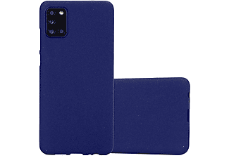 carcasa de móvil  - Funda flexible para móvil - Carcasa de TPU Silicona ultrafina CADORABO, Samsung, Galaxy A31, frost azul oscuro