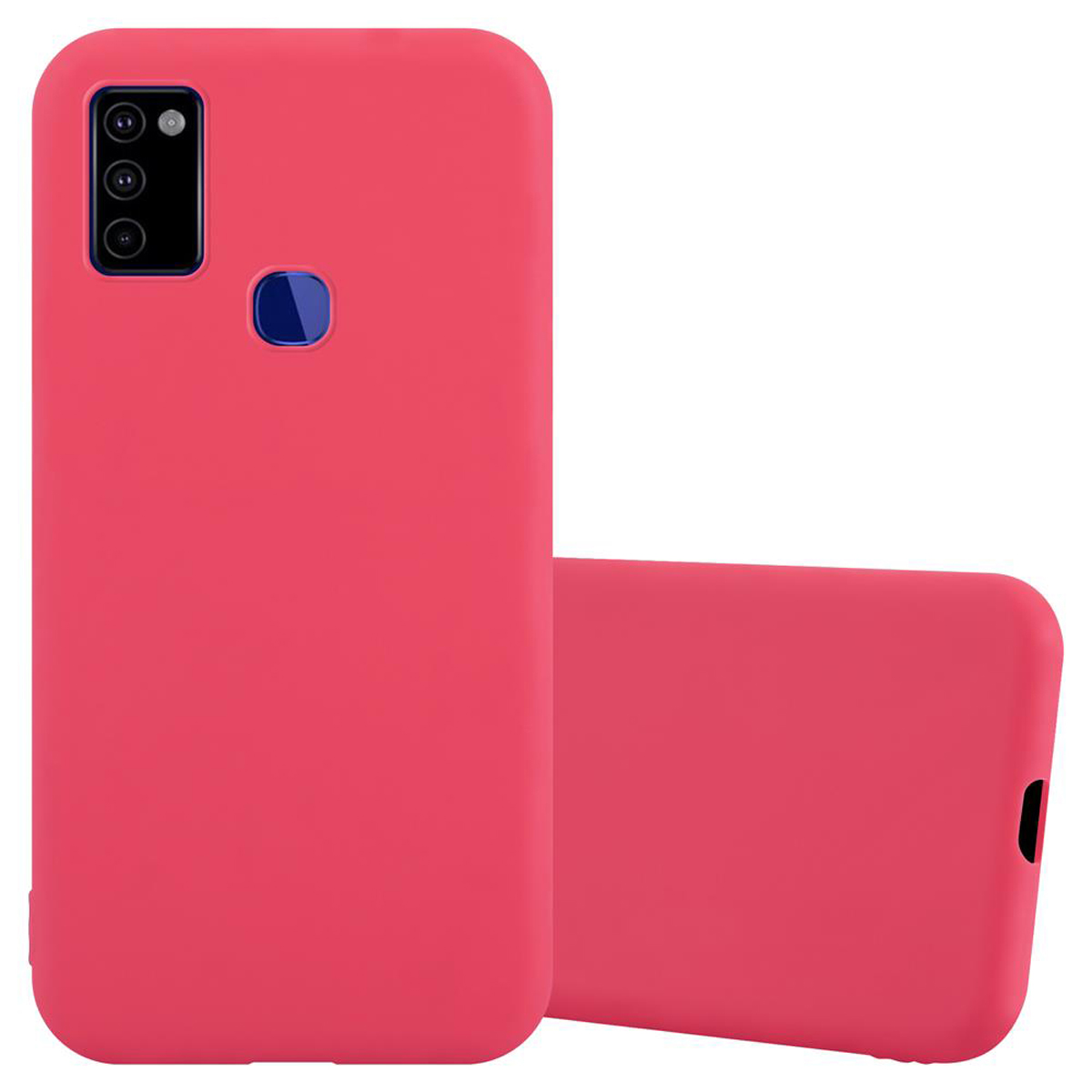 CADORABO Hülle TPU Galaxy Candy Version, US M51 im ROT Style, Samsung, Backcover, CANDY