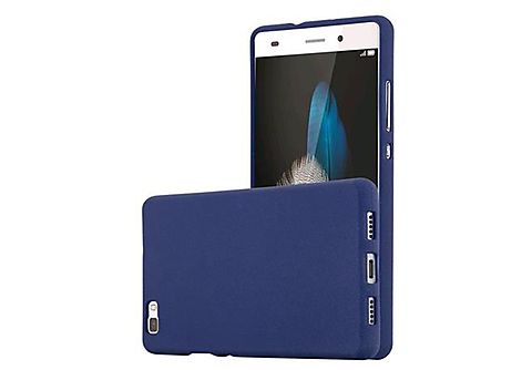 carcasa de móvil  - Funda flexible para móvil - Carcasa de TPU Silicona ultrafina CADORABO, Huawei, P8 LITE 2015, frost azul oscuro