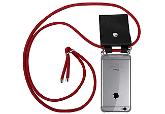 carcasa de móvil  - Funda flexible para móvil - Carcasa de TPU Silicona ultrafina CADORABO, Apple, iPhone 6 PLUS / iPhone 6S PLUS, rojo amarillo blanco