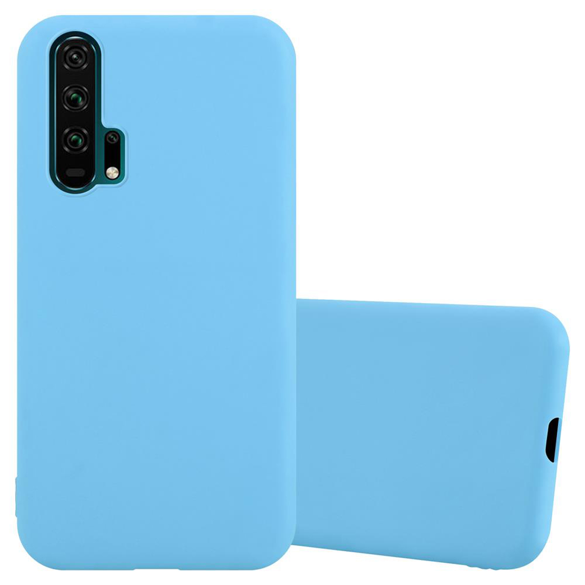 CADORABO CANDY im 20 BLAU Backcover, Honor, Hülle Style, PRO, TPU Candy