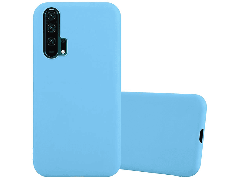 CADORABO Hülle im TPU Candy Style, Backcover, Honor, 20 PRO, CANDY BLAU