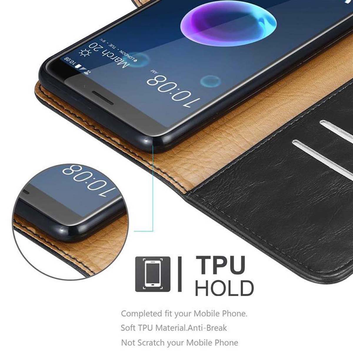 Custodia per telefono con supporto TPU, che mostra uno schermo del telefono con l'ora.