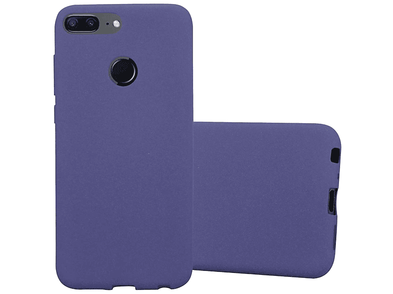 CADORABO Honor, LITE, 9 Backcover, TPU Frosted DUNKEL Schutzhülle, FROST BLAU