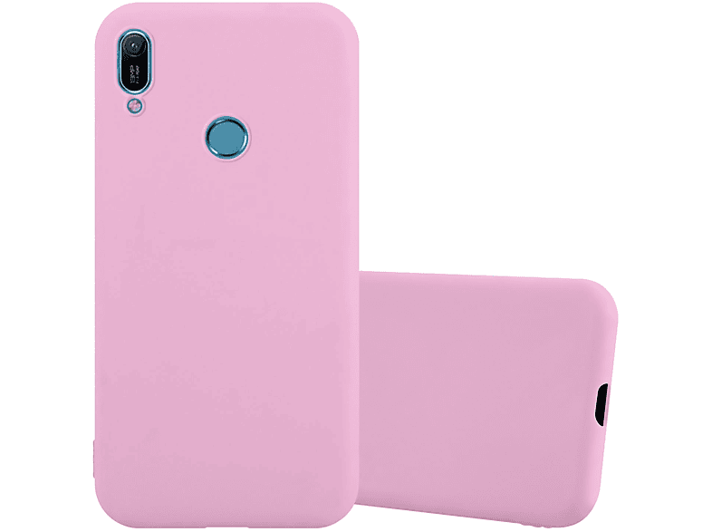 CADORABO Hülle im TPU Candy Style, Backcover, Huawei, Y6 2019, CANDY ROSA