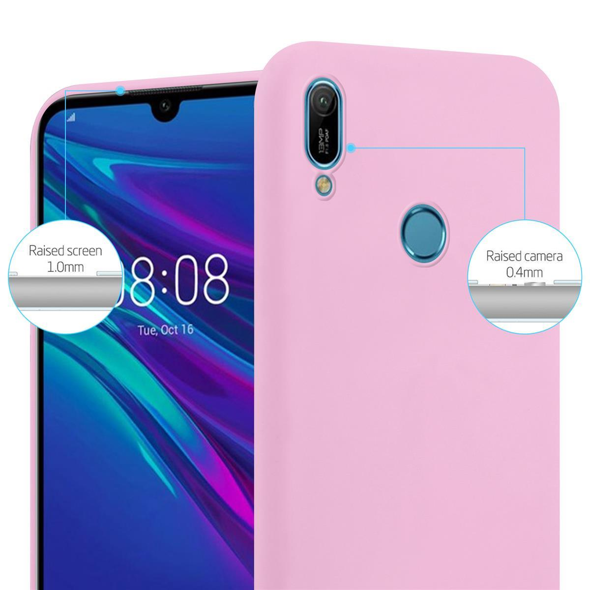 CADORABO CANDY ROSA Backcover, im TPU Y6 Hülle Style, Candy Huawei, 2019,