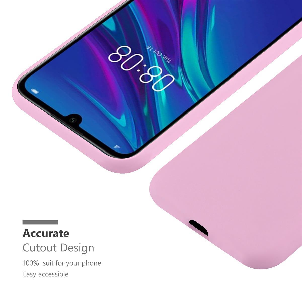 CADORABO Hülle im TPU Candy Backcover, Y6 2019, CANDY Style, Huawei, ROSA