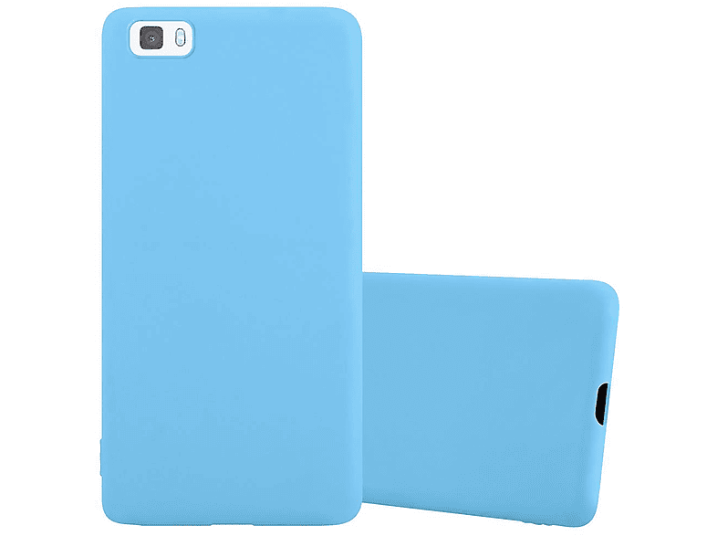 Cadorabo Custodia per Huawei P8 LITE 2017 in ROSA TRANSPARENTE - Morbida Cover Protettiva Sottile di Silicone TPU con Bordo Protezione - Ultra Slim Case Antiurto Gel Back Bumper Guscio