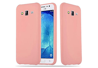 carcasa de móvil Funda flexible para móvil - Carcasa de TPU Silicona ultrafina;CADORABO, Samsung, Galaxy J5 2015, candy rosa