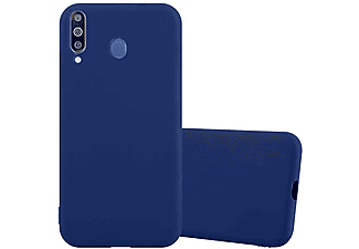 carcasa de móvil  - Funda flexible para móvil - Carcasa de TPU Silicona ultrafina CADORABO, Samsung, Galaxy M30 / A40s, candy azul oscuro