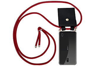 carcasa de móvil  - Funda flexible para móvil - Carcasa de TPU Silicona ultrafina CADORABO, Nokia, 1 PLUS, rojo rubí