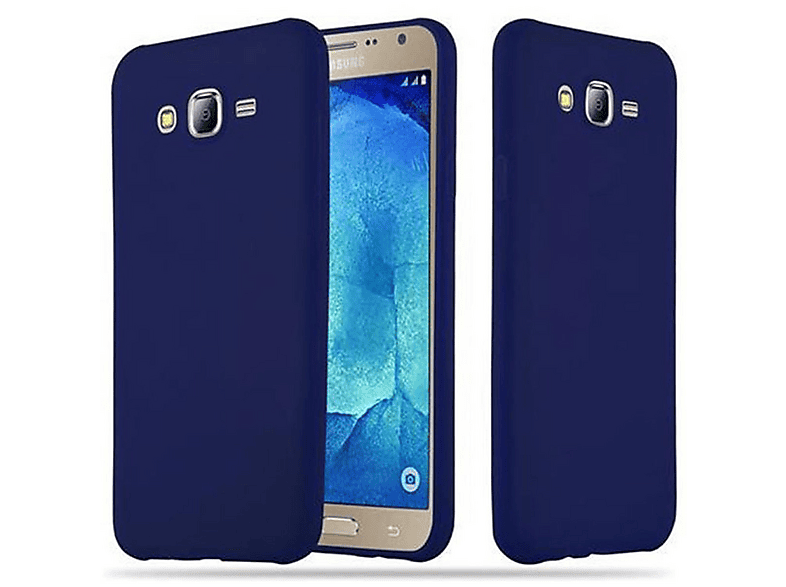 Custodia Cadorabo Candy Per Nokia 3: Morbida Cover In Silicone TPU Blu Scuro - 3