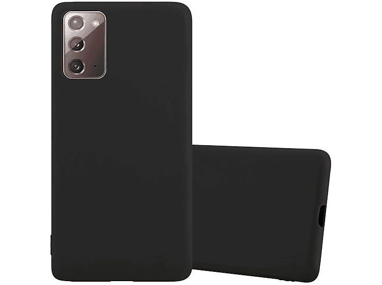 Hülle im Backcover, Samsung, CADORABO Style, 20, CANDY Galaxy TPU SCHWARZ NOTE Candy