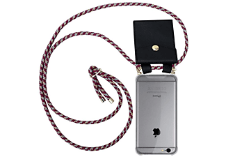 carcasa de móvil  - Funda flexible para móvil - Carcasa de TPU Silicona ultrafina CADORABO, Apple, iPhone 6 PLUS / iPhone 6S PLUS, rojo amarillo blanco